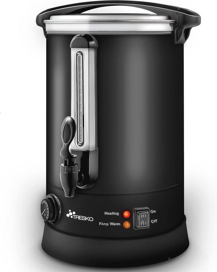 Roestvrij Stalen Glühweinketel 6 8L Perfect voor Warme Dranken en Glühwein