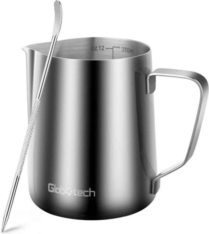 Roestvrij Stalen Melkschuimer 350ml Voor Latte Art en Koffie