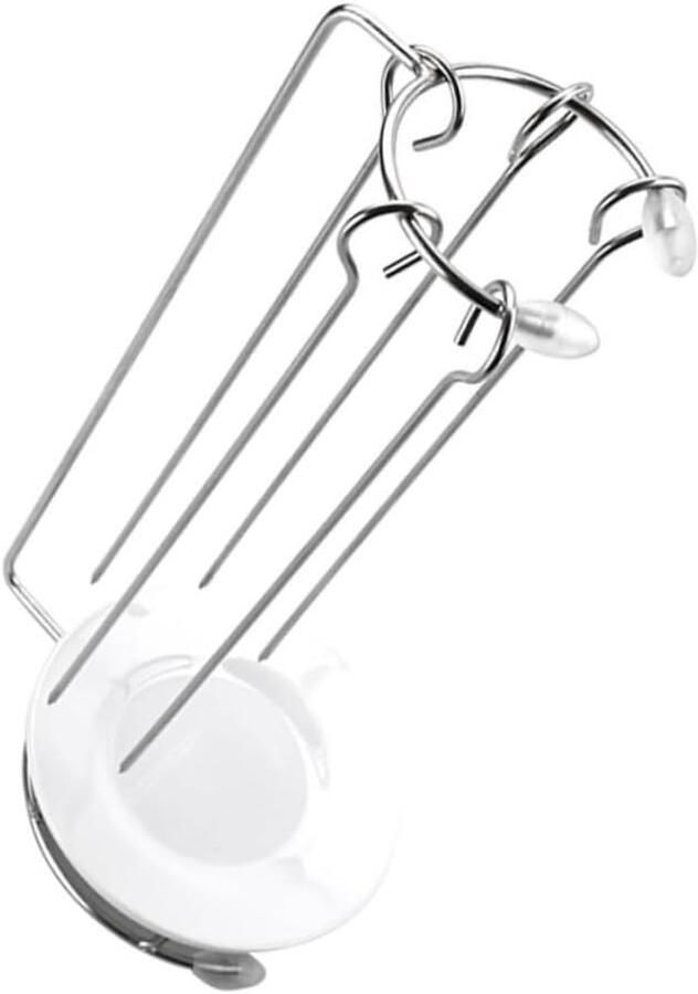 Roestvrij Stalen Rek Verticale Grill Spies Perfect Grillen Afneembaar Ontwerp 28 x 12 x 12 cm