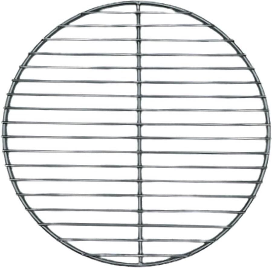 Roestvrij stalen ronde grillrooster voor waterkoker BBQ & vuurkommen 35 cm (13 77 inch) grillrooster duurzaam barbecue-accessoire perfect voor buiten grillen
