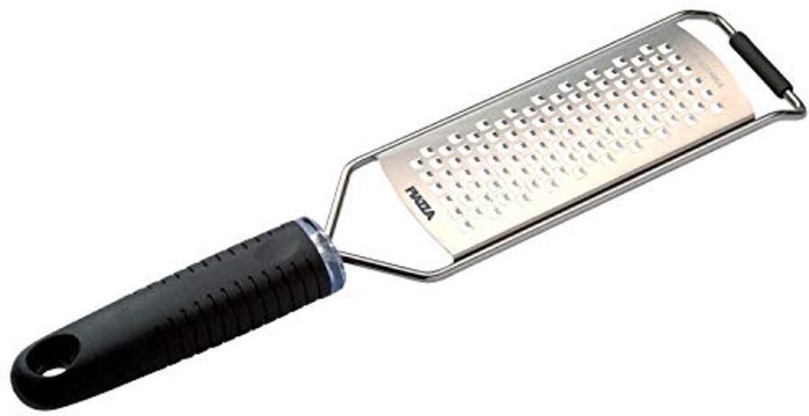 Roestvrij Stalen Rooster met Niet-Slip Handvat 31 5 cm Lengte 13 5 cm Breedte 6 5 cm Hoogte