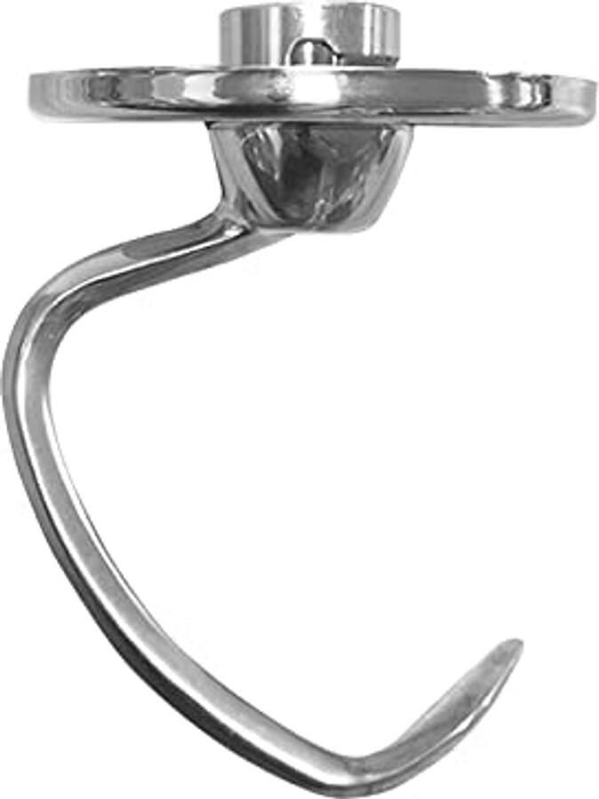 Roestvrij Stalen Spiraal Deeghaken Voor Keukenmachines 4 5-5QT – Duurzaam en Vaatwasmachinebestendig