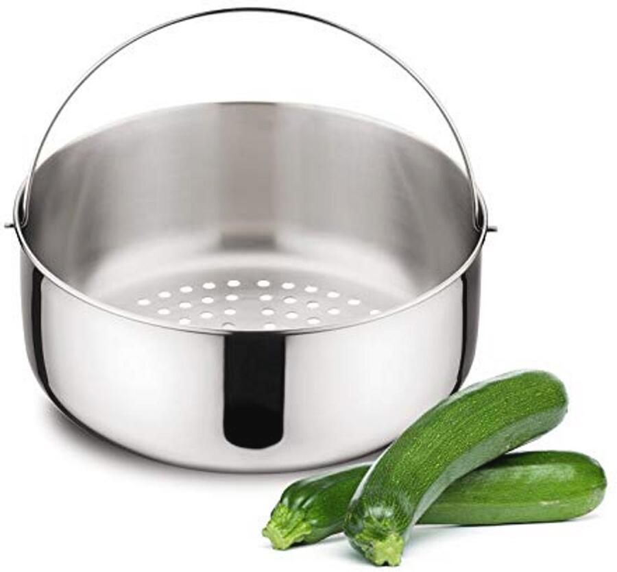 Roestvrij stalen stoommand voor snelkookpannen 5L Ø 18 cm