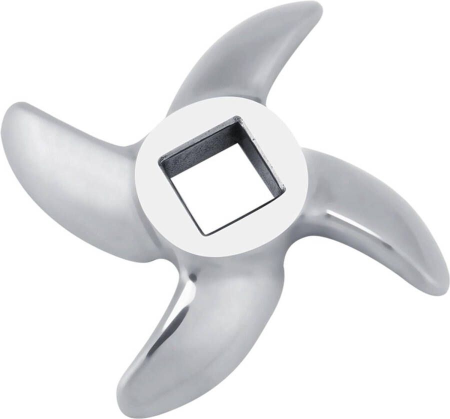 Roestvrij stalen vleesmolen messen accessoires voor het vervangen van kruismessen (32#)