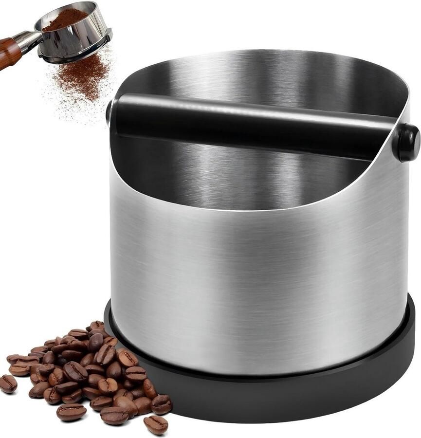 Roestvrijstalen Afklophouder voor Espresso Koffiedik Barista Accessoire