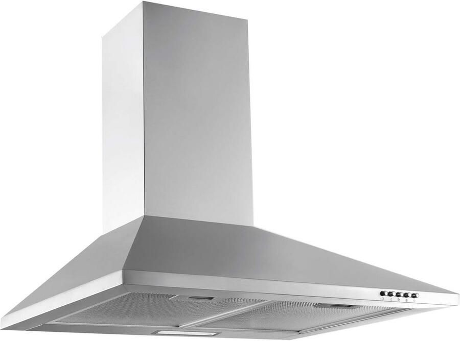 Roestvrijstalen afzuigkap 60 cm voor optimale luchtcirculatie