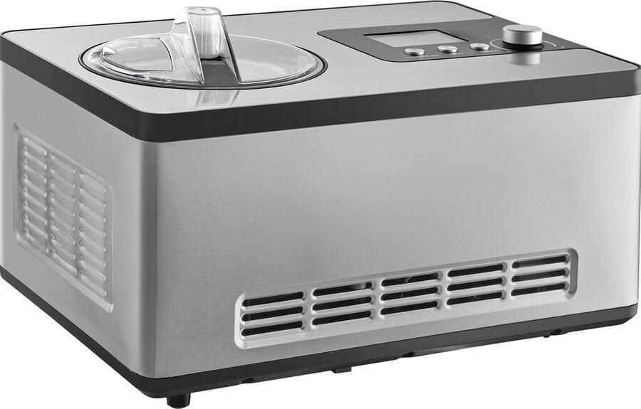 Roestvrijstalen Automatische Ijsmachine Met Compressor Ingebouwde Zelfkoeling Geen Voorvriezen 60 Minuten Lcd-Scherm 180 W