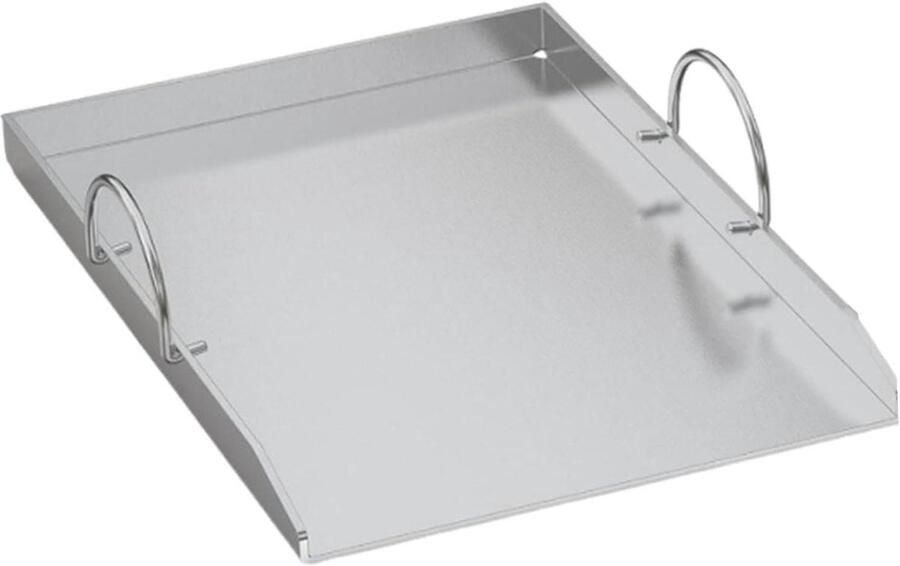 Roestvrijstalen Bakplaat Grill Accessoire Buiten Koken Antiaanbaklaag 476 x 337 cm Zilver