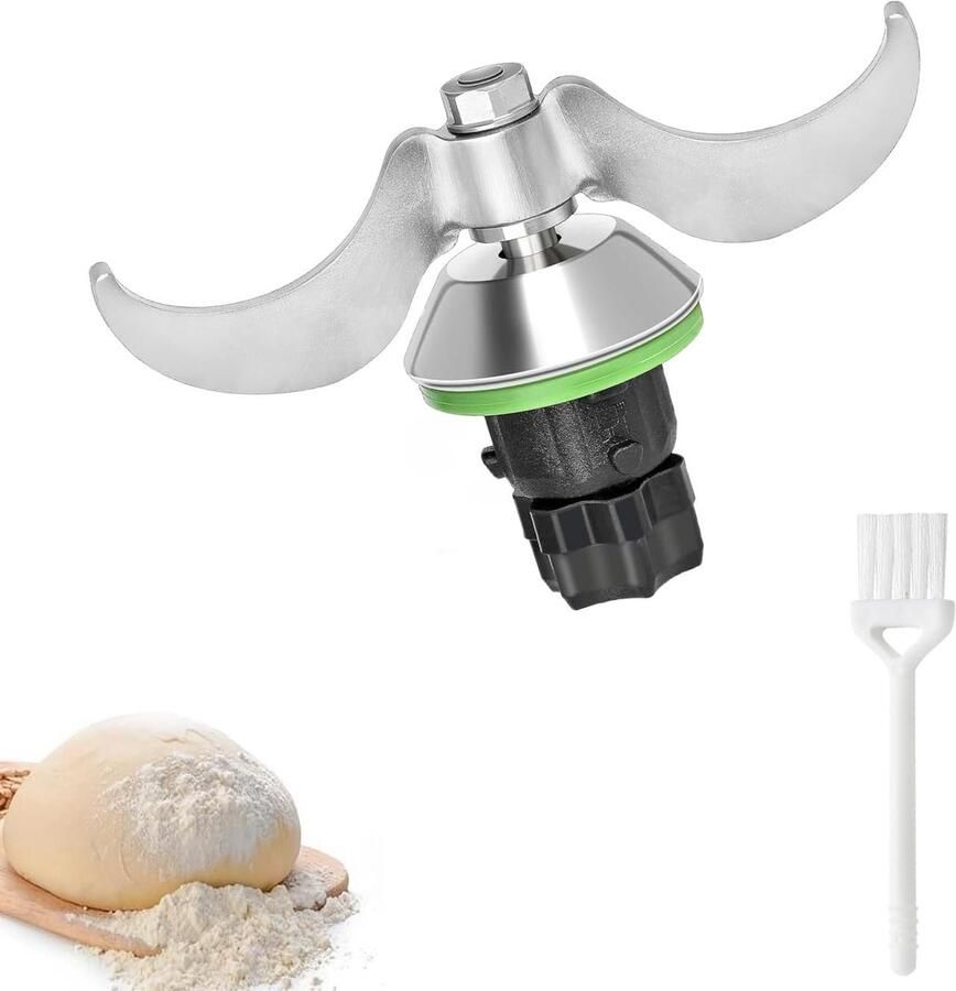 Roestvrijstalen deegmes voor Thermomix vervangende onderdelen voor keukenmachines ideaal voor deeg en beslag mengen