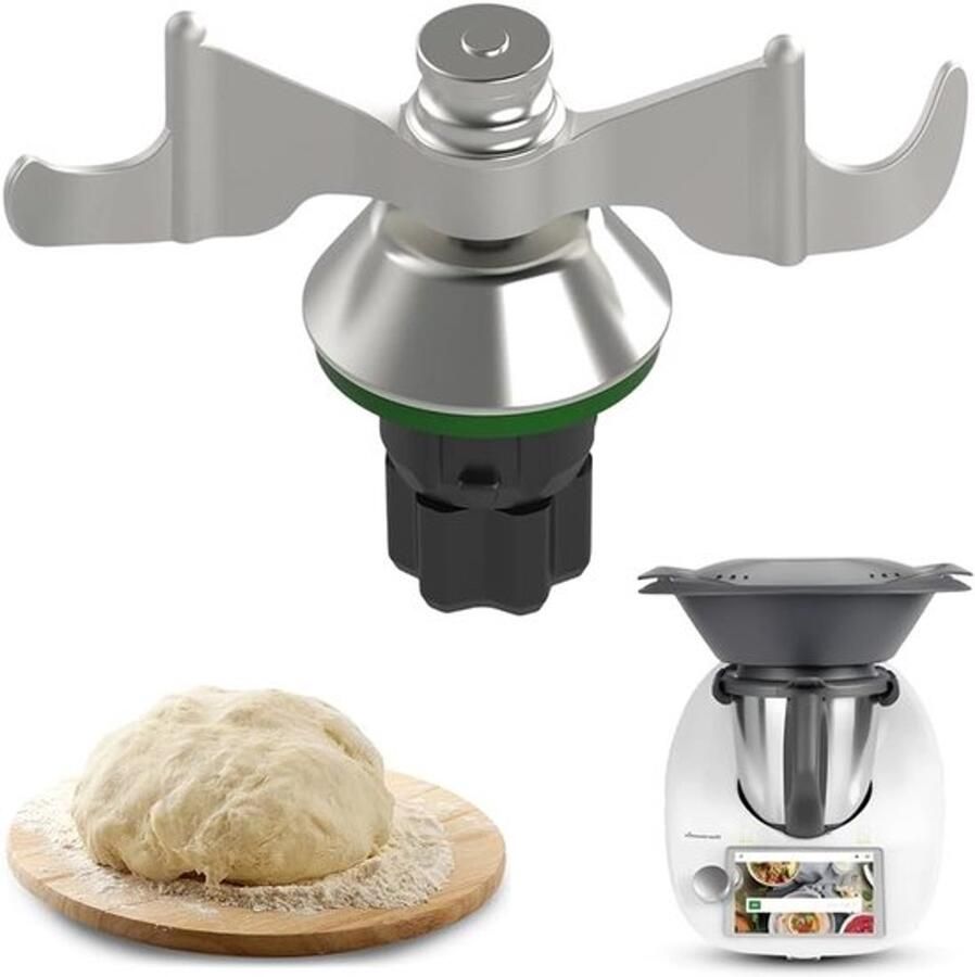 Roestvrijstalen deegmixmes voor Thermomix compatibel deegmes eenvoudig schoonmaken accessoires voor deegbereiding en koken