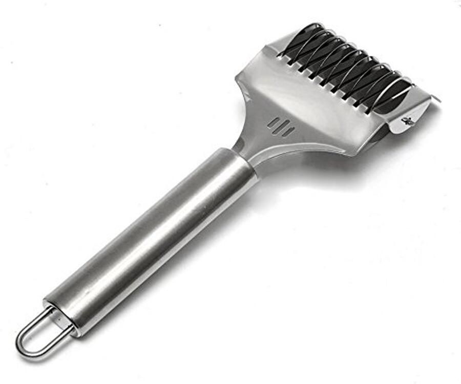Roestvrijstalen deegroller en pastasnijder 16 x 7 x 3 1 cm voor perfecte deegbereiding