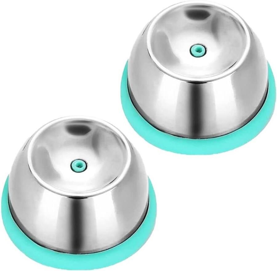 Roestvrijstalen eierpiercer Eierprikker perforator Perfect hardgekookte eieren Veilige intrekbare pin 2 stuks Zilver