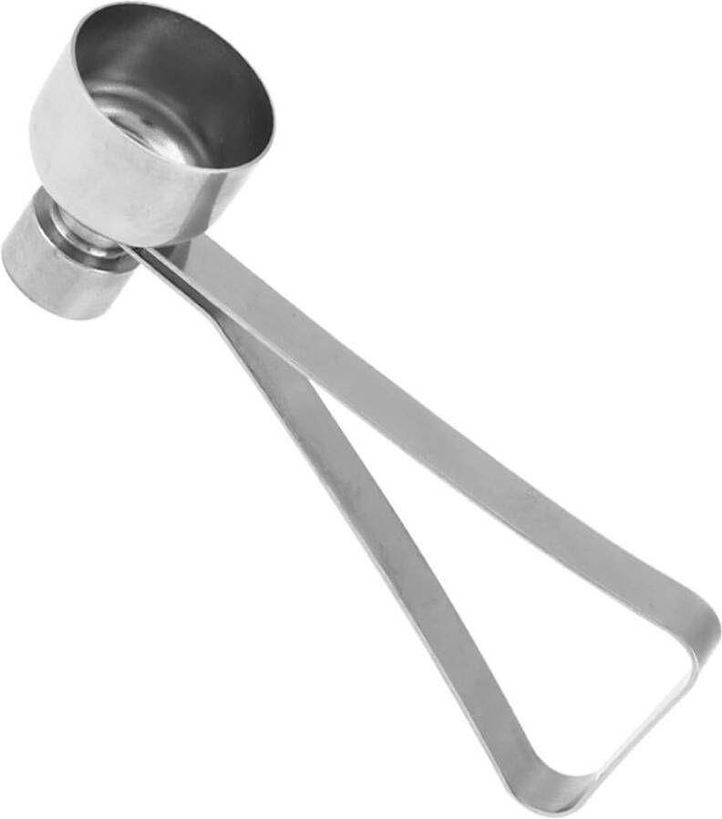 Roestvrijstalen Eierschaalopener Eenvoudig Eieren Openen voor Rauw Hard of Zacht Gekookte Eieren