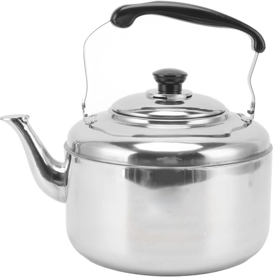Roestvrijstalen Fluitketel Waterketel Groot Snel Water Koken Grote Capaciteit 5.5L 27 x 24 x 18 cm
