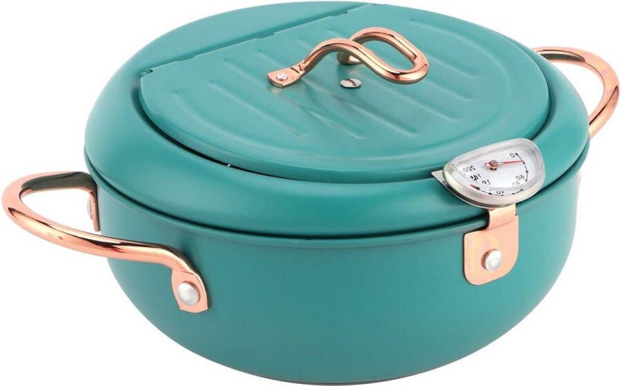 Roestvrijstalen Frituurpan Koken Japanse Stijl Geklonken Booghandvat Kookgerei Inductiekookplaten Gasfornuis Elektrisch Fornuis