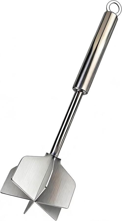 Roestvrijstalen Gehaktmolen Burger Pers Maaltijdbereiding Keuken Duurzaam Roestvrij Staal 26cm Lengte