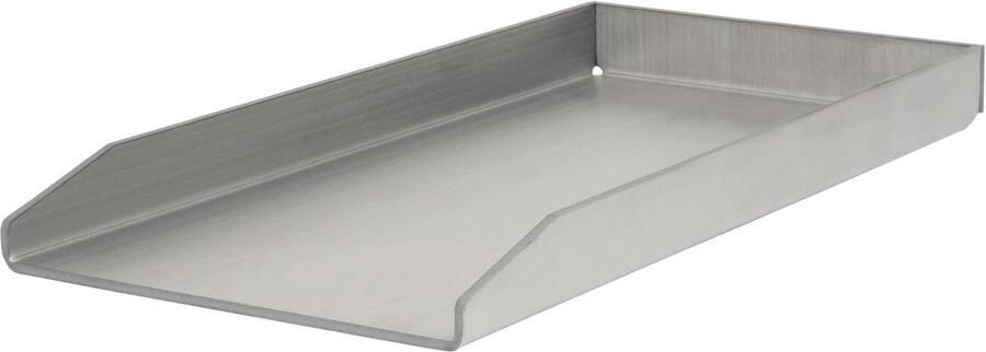 Roestvrijstalen grillplaat 26 x 44 5 cm Perfect voor barbecue en grillen