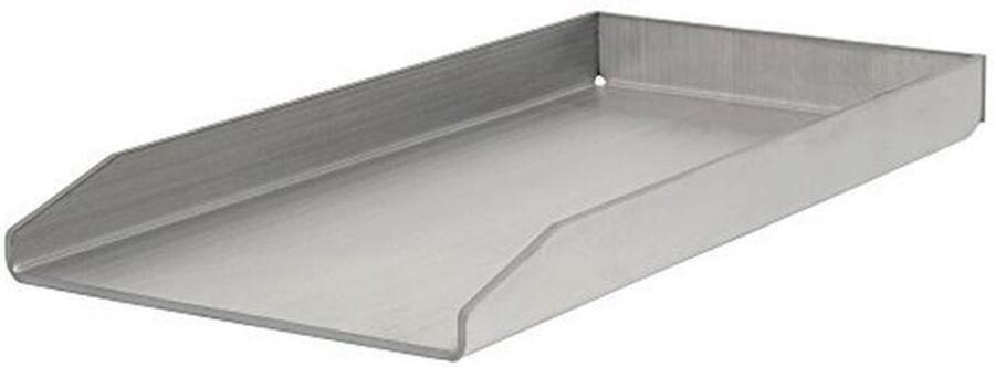 Roestvrijstalen grillplaat 26 x 44 5 cm Perfect voor barbecue en grillen