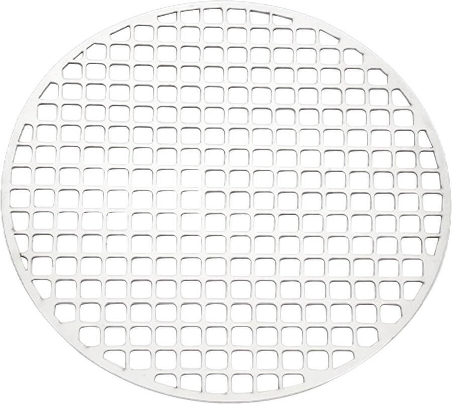 Roestvrijstalen Grillrooster Reserveonderdeel Bakrek Buiten Koken Roestbestendig Hittebestendig 20 x 20 x 2 cm Zilver