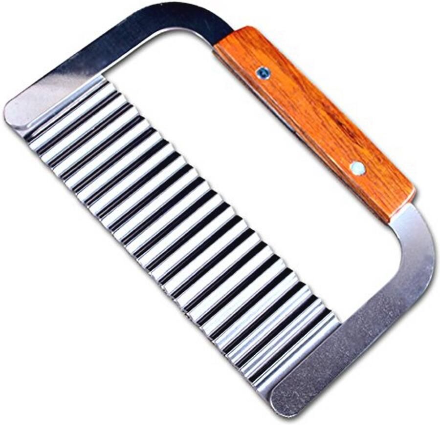 Roestvrijstalen Groentenmes Perfect voor Aardappelen en Fruit Snijden