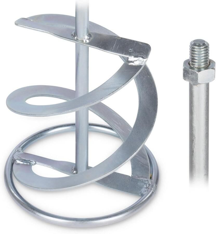 Roestvrijstalen Helix Mixer Mengstaaf voor Verf en Mortel 160 mm