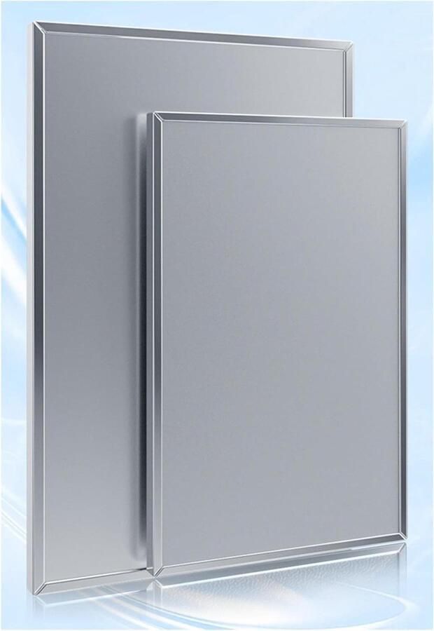 Roestvrijstalen hitteschild Isolatiepaneel Kookplaat Keuken Beschermen Hittebestendig Materiaal 273 x 234 inch Zilver