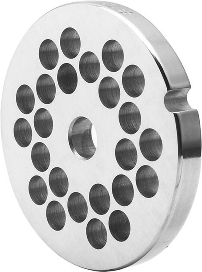 Roestvrijstalen Inzetplaat voor Type 12 Handmatige Vleesmolen