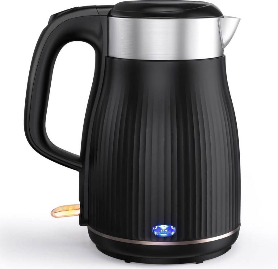 Roestvrijstalen kleine waterkoker 18 l warmhoudfunctie automatische uitschakeling 65 graden Celsius droogkookbeveiliging oververhittingsbeveiliging 1500 W-1800 W