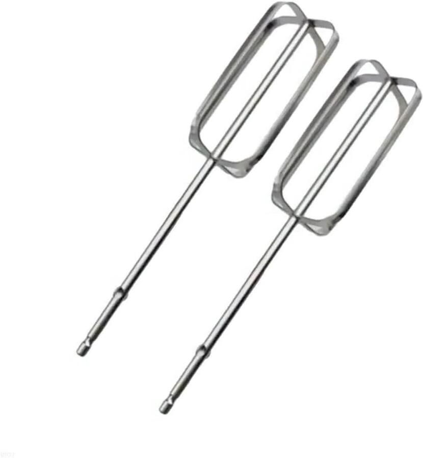 Roestvrijstalen Klopperkoppen Mixer Accessoires Bakken Maken Verstevigd Roestvrij Staal 19.1 cm Zilverkleurig