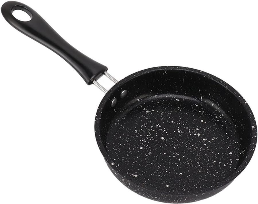 Roestvrijstalen Koekenpan Braadpan Grillpan Keuken Gebruik Snelle Warmtegeleiding 16CM Diameter