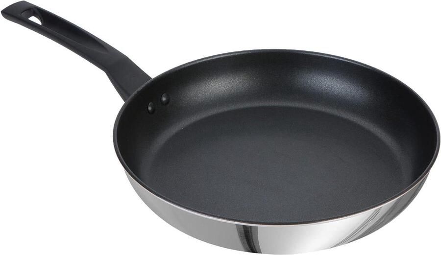 Roestvrijstalen Koekenpan Koken 9x Sterker 29 cm Zilver