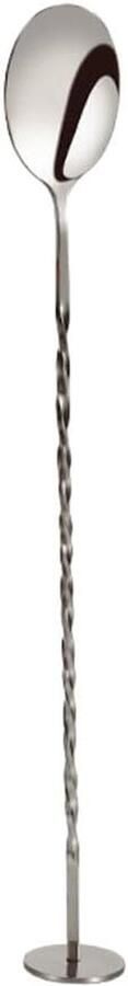 Roestvrijstalen lepel Barlepel Menglepel Dranken Mixen Voedselveilig Materiaal 30 cm Zilver