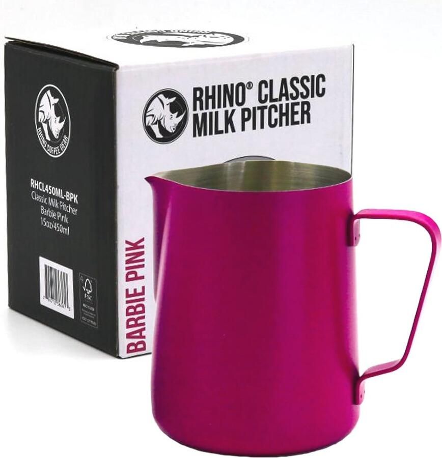 Roestvrijstalen Melkkan 450ml Ideaal voor Latte en Cappuccino