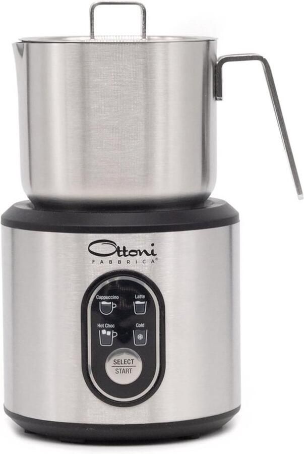 Roestvrijstalen melkopschuimer 350 ml voor perfect melkschuim