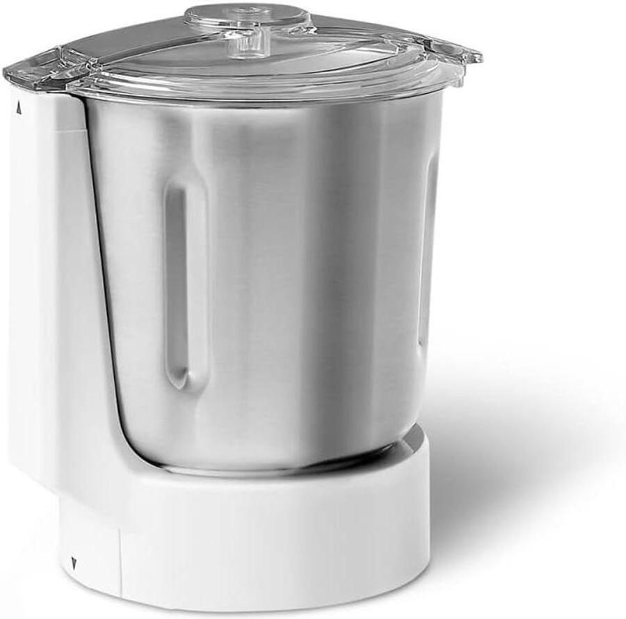 Roestvrijstalen Mengbeker Mixer Kom Romige Lekkernijen Maken Vaatwasmachinebestendig 750 ml Zilver