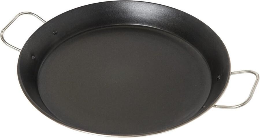 Roestvrijstalen Paella Pan D.36 cm Duurzaam en Geschikt voor Inductie