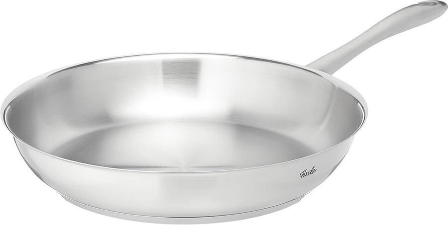 Roestvrijstalen Pan 28 cm Perfect voor Bakken en Stoven Geschikt voor Alle Hittebronnen Inclusief Inductie