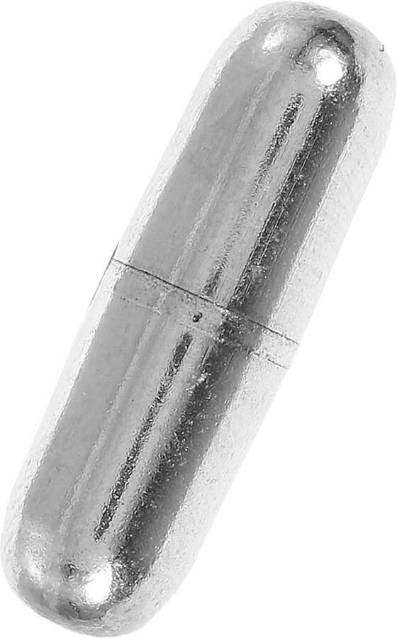 Roestvrijstalen Roerstaaf Magnetische Roerder Staaf Laboratorium Experimenten Compact Formaat 2.35 x 0.7 cm Zilver
