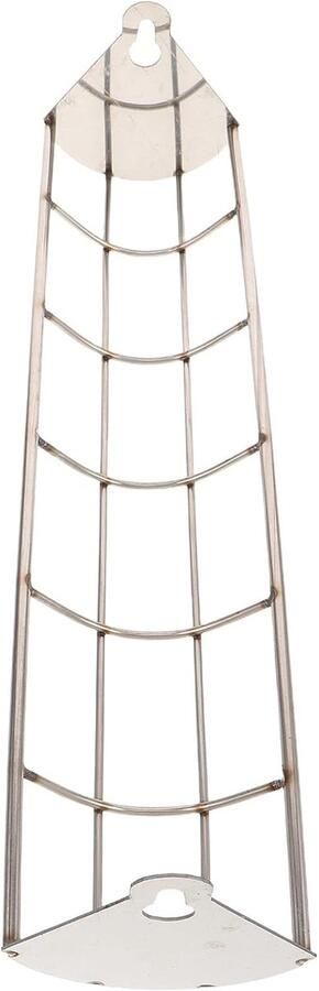 Roestvrijstalen Rookmand Oven Grillmand Commercieel Koken Grote Capaciteit 34 x 9 x 8.5 cm Zilver