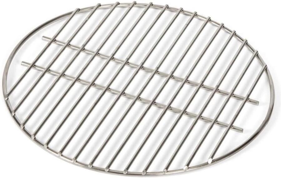 Roestvrijstalen rooster Grillrooster Buiten koken Duurzaam materiaal XL formaat Zilver