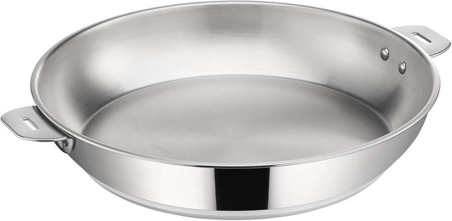 Roestvrijstalen Salvaspazio Pan met Afneembare Handgreep 26 cm Geschikt voor Inductie en Oven tot 250°C