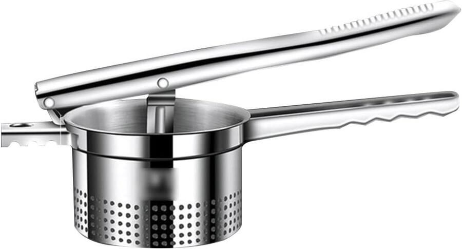 Roestvrijstalen Sapcentrifuge Handpers Fruit Vers Sap Maken Maximale Sapextractie 36cm Zilver