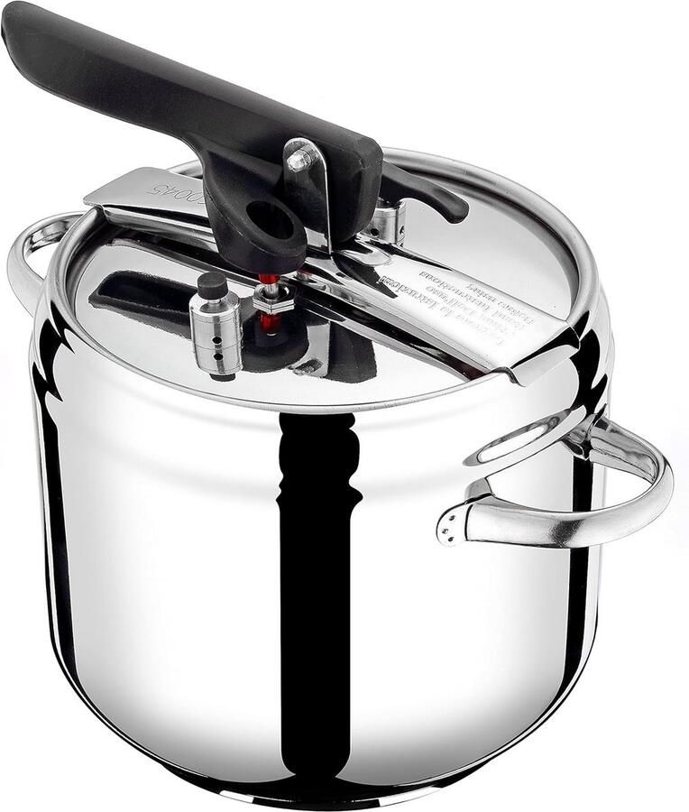 Roestvrijstalen Snelkookpan 3.5L met 4 Veiligheidssystemen Geschikt voor Inductie