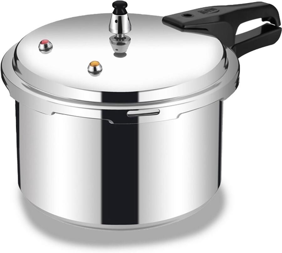 Roestvrijstalen Snelkookpan 7 Liter voor Gas en Inductie