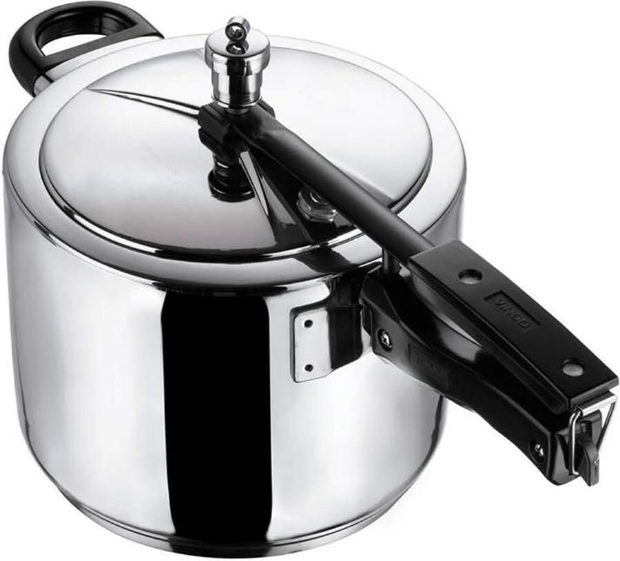 Roestvrijstalen Snelkookpan met Binnendeksel 5 Liter Capaciteit