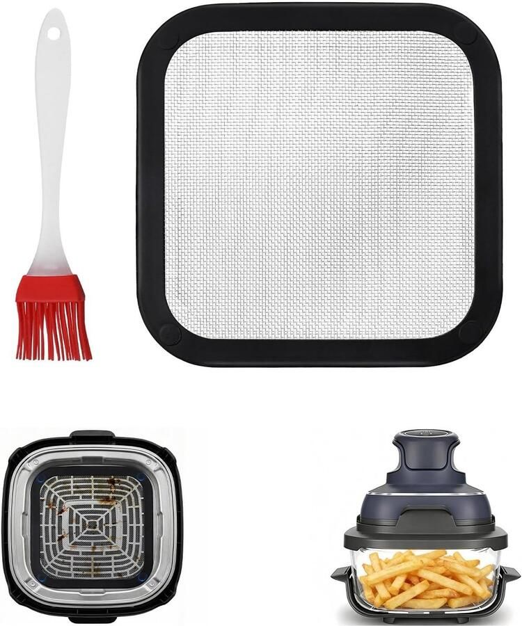 Roestvrijstalen spatbescherming voor Crispi roestvrij staal spatbescherming fijnmazige Crispi Air Fryer Crispi accessoires voor Crispi Fn101eugy Fn101eust