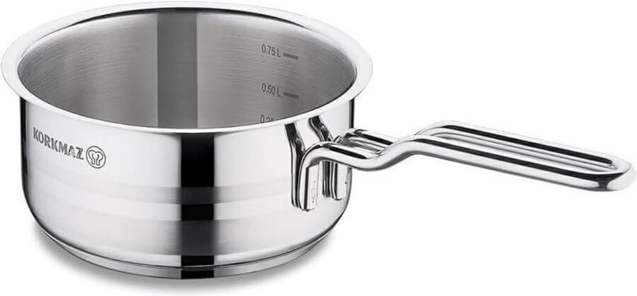 Roestvrijstalen Steelpan Inductie 16 cm 1 8 Liter