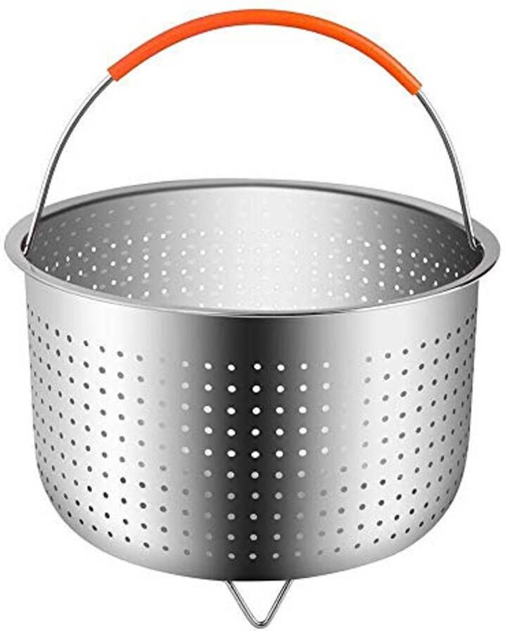 Roestvrijstalen Stoommand Met Siliconen Handgreep Voor Snelkookpannen