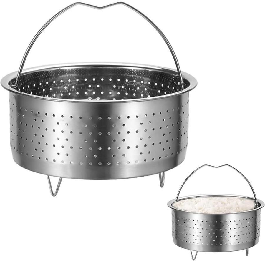 Roestvrijstalen Stoommand Universeel voor Kookpan en Rijstkoker