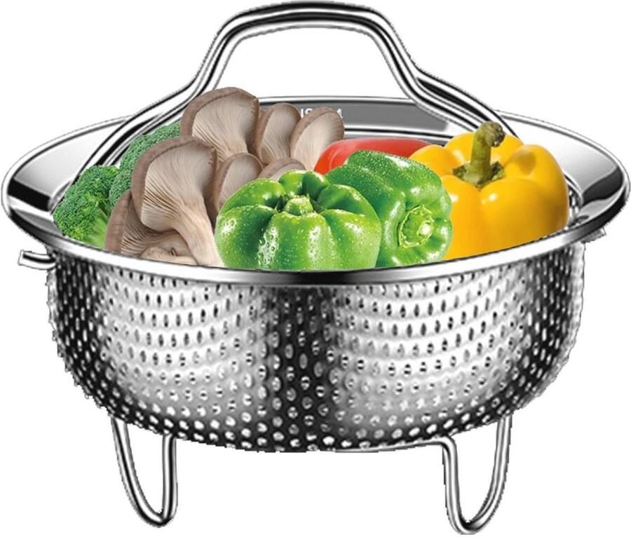 Roestvrijstalen Stoommand voor Pan – Perfect voor Gezond Koken